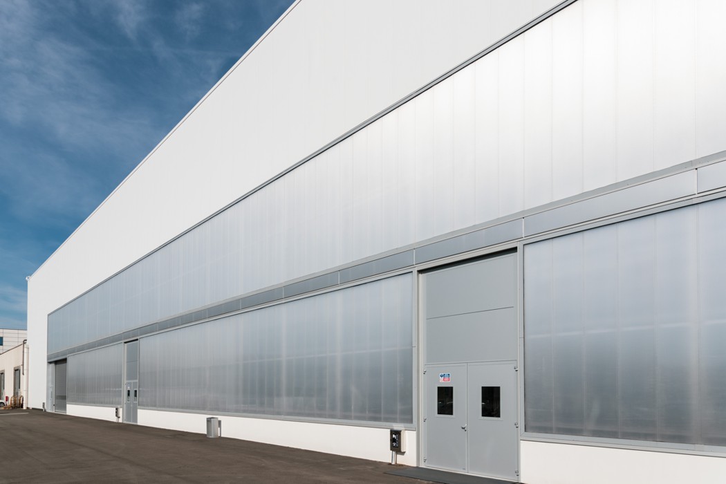 Imeco Covering Tomorrow - Rivestimenti facciate edifici industriali - Facciate in policarbonato